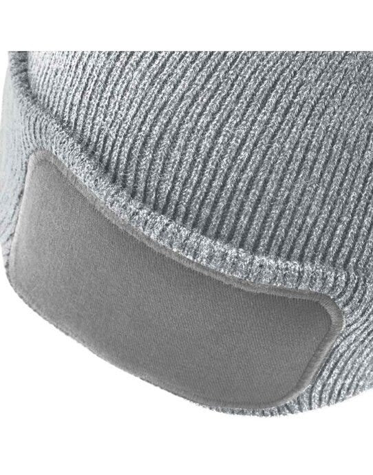 Beechfield B445 Original Patch Beanie - Heather Grey