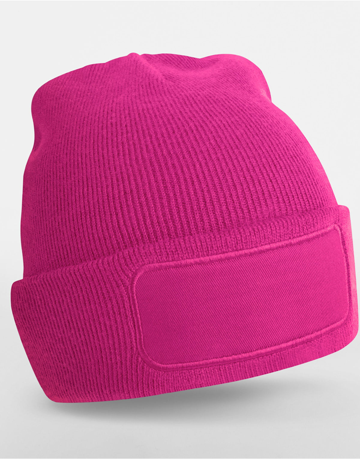 Beechfield B445 Original Patch Beanie - Fuchsia