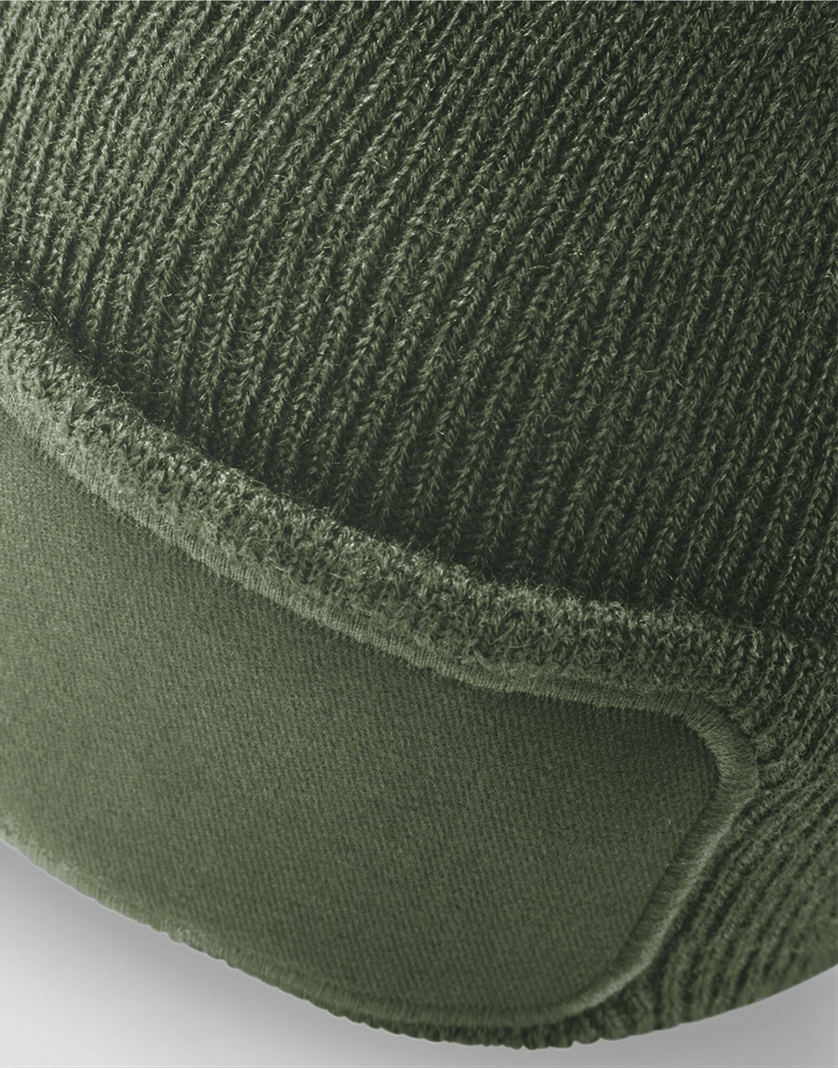 Beechfield B445 Original Patch Beanie - Olive Green