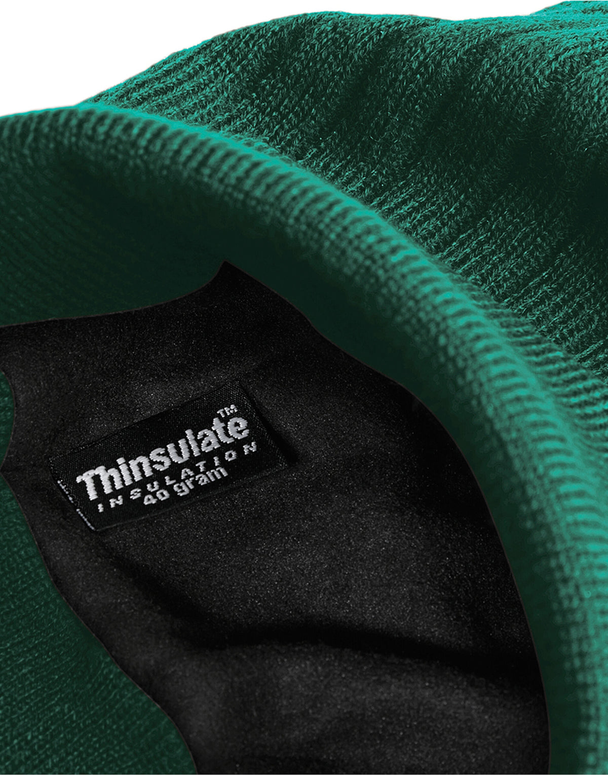 Beechfield B447 Thinsulate™ Beanie - Bottle Green