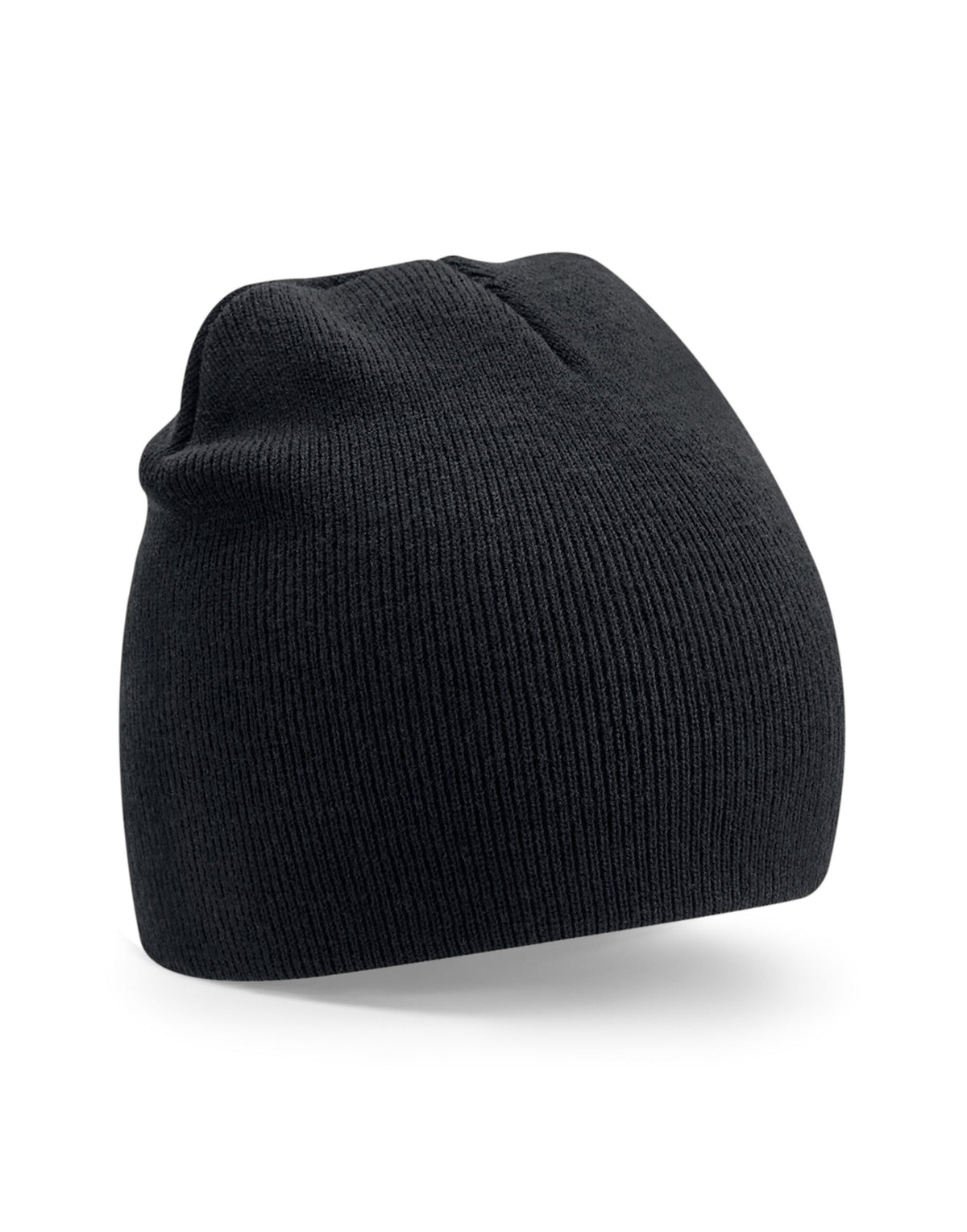 Beechfield B44R Recycled Original P-On Beanie - Black