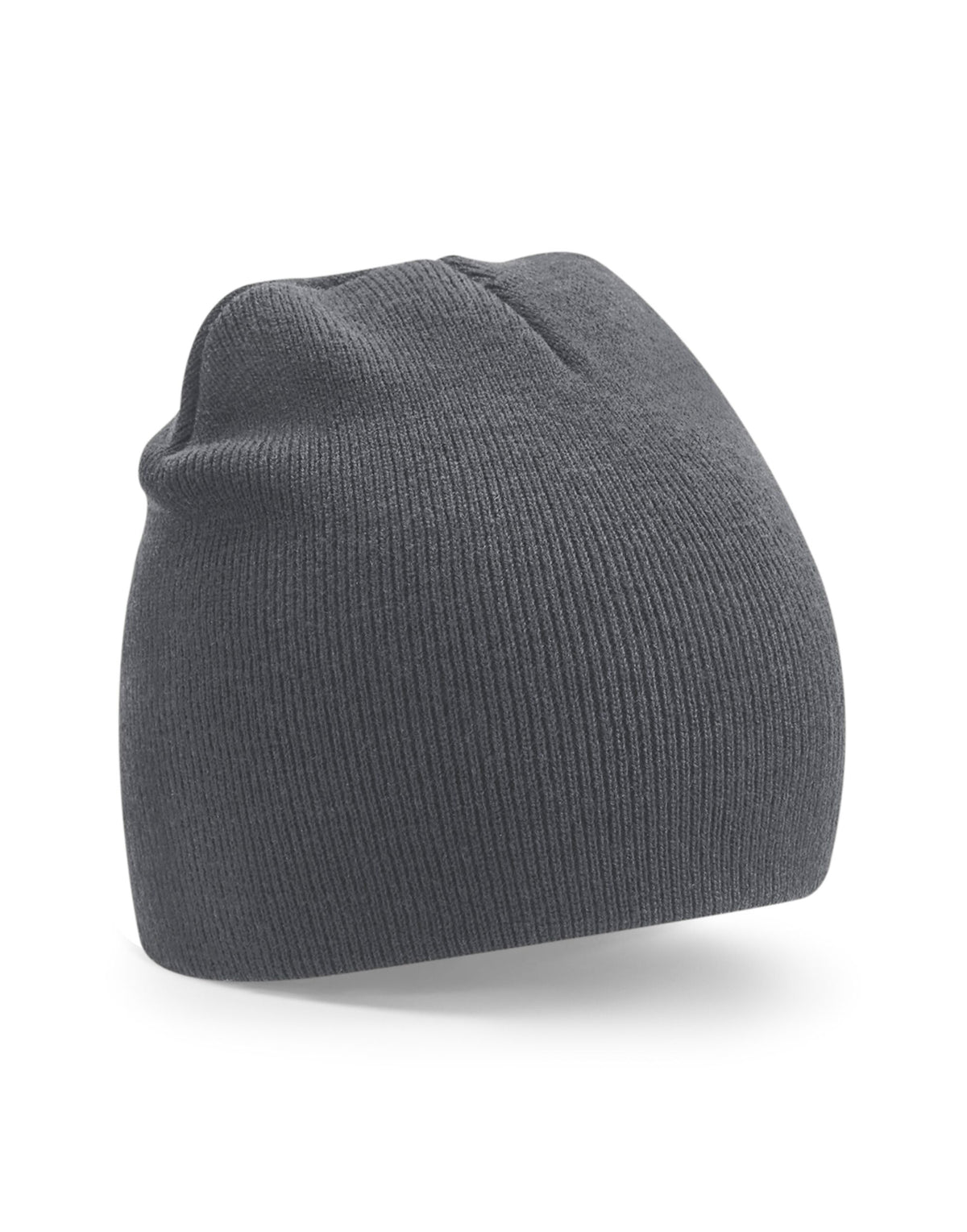 Beechfield B44R Recycled Original P-On Beanie - Graphite