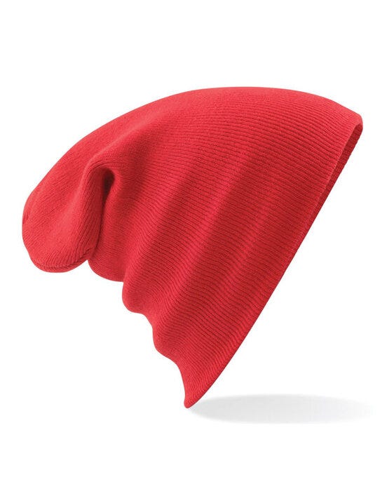 Beechfield B45 Original Cuffed Beanie - Bright Red