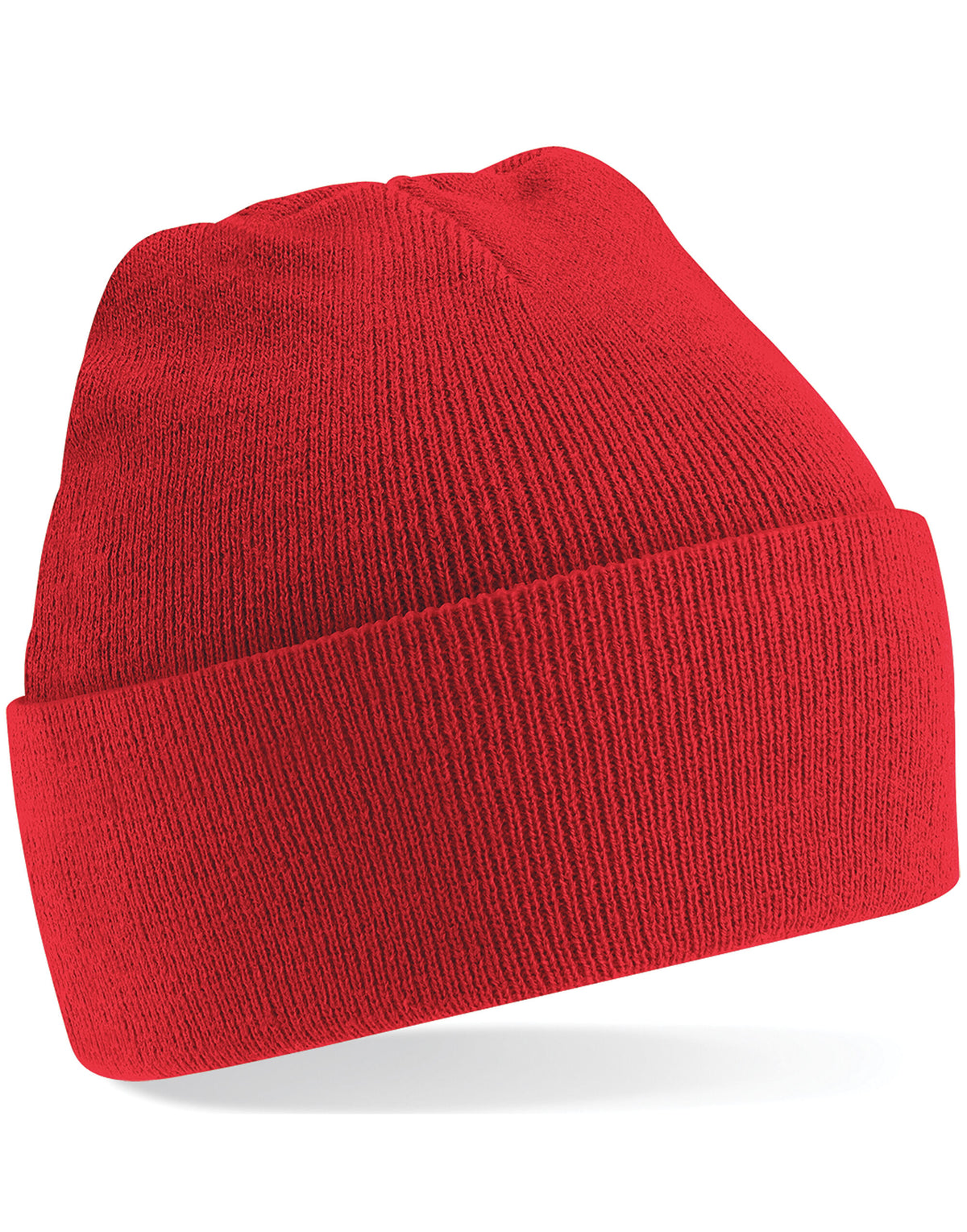 Beechfield B45 Original Cuffed Beanie - Bright Red