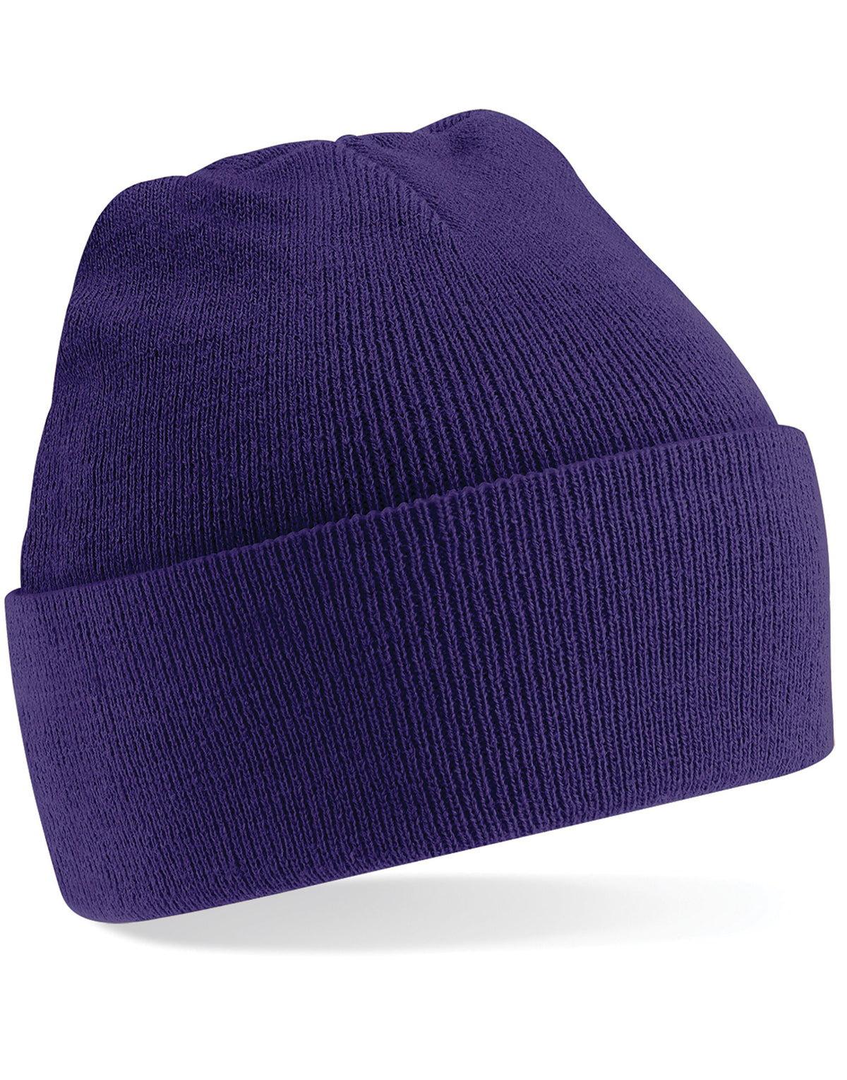 Beechfield B45 Original Cuffed Beanie - Purple