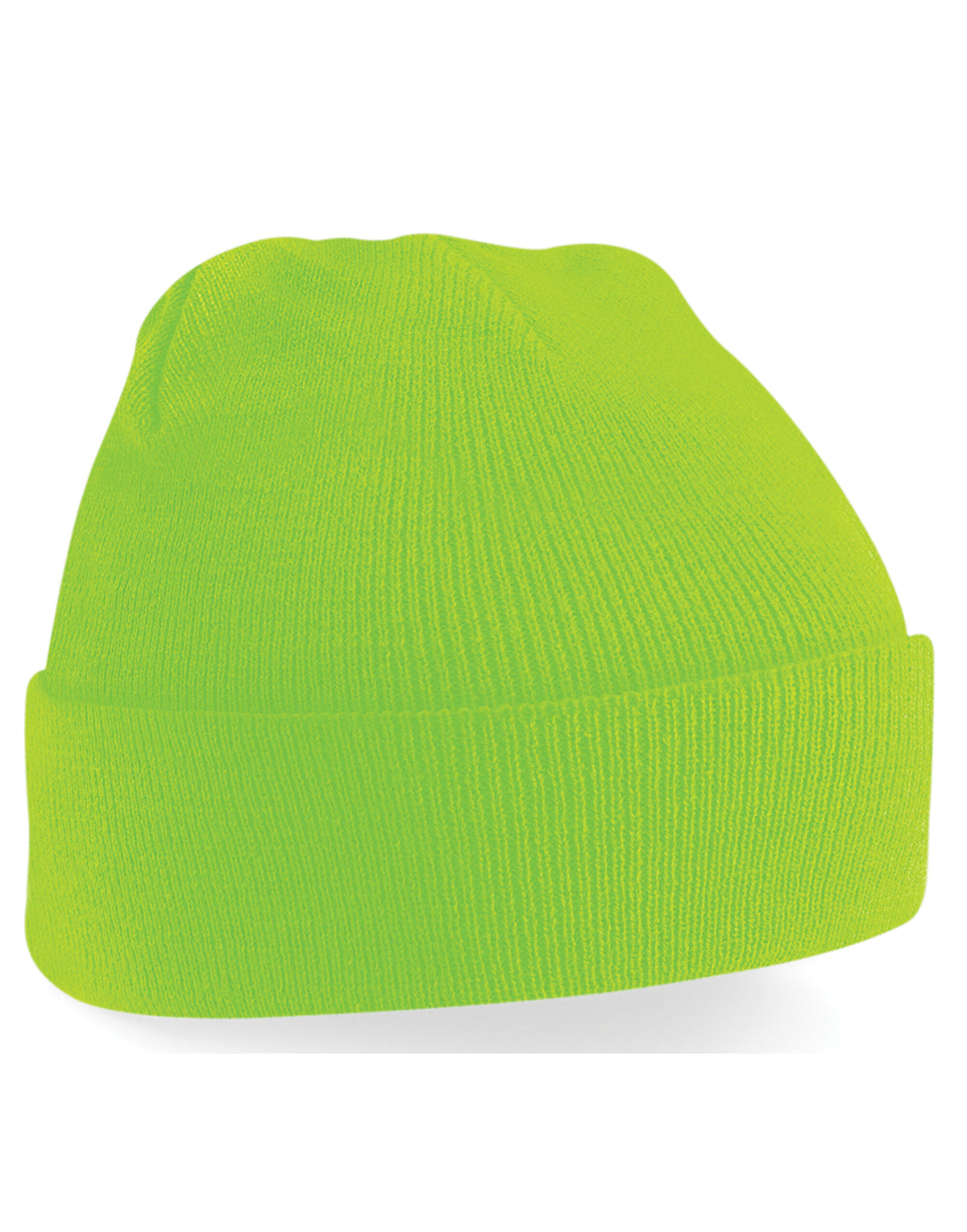 Beechfield B45 Original Cuffed Beanie - Fluorescent Green