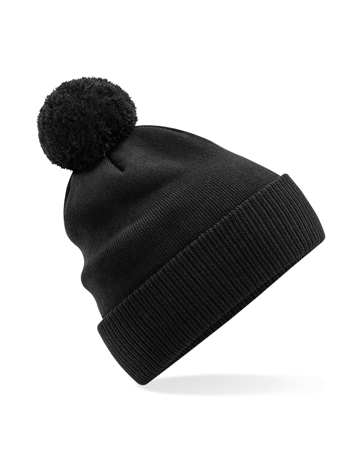 Beechfield B450N Organic Cotton Snowstar Beany - Black