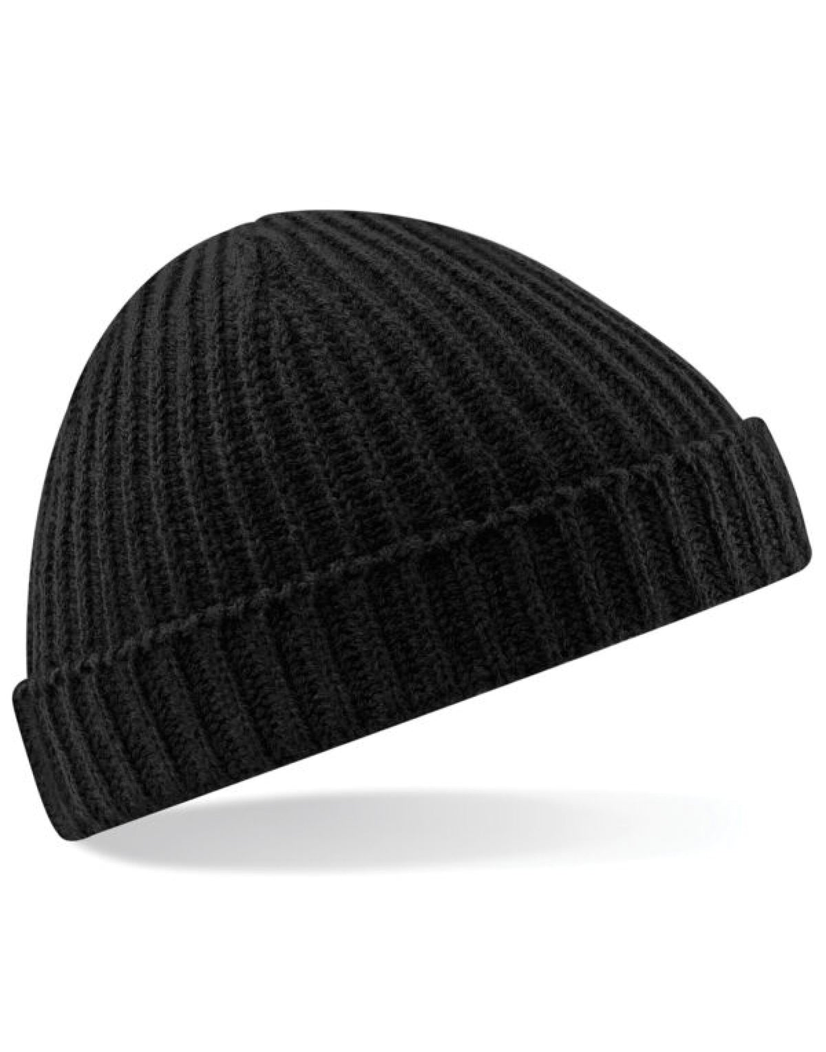 Beechfield B460 Trawler Beanie - Black
