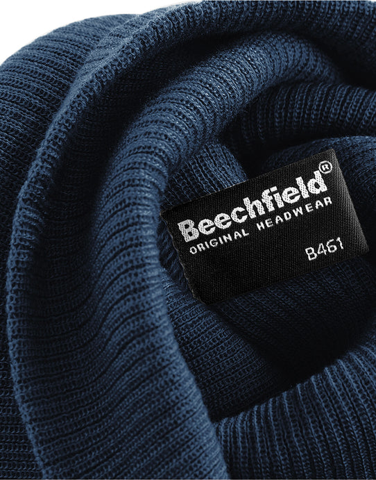 Beechfield B461 Slouch Beanie - French Navy