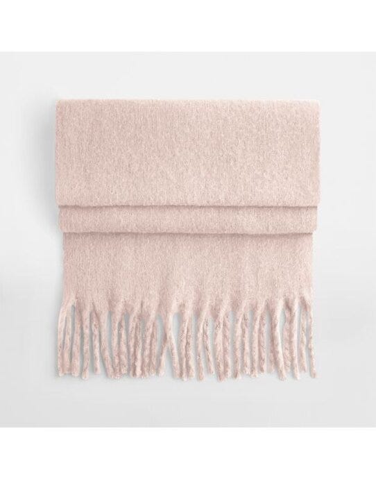 Beechfield B496R Fluffy Scarf - Blush