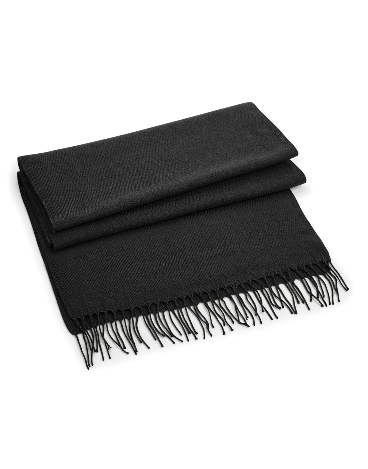 Beechfield B500 Classic Woven Scarf - Black