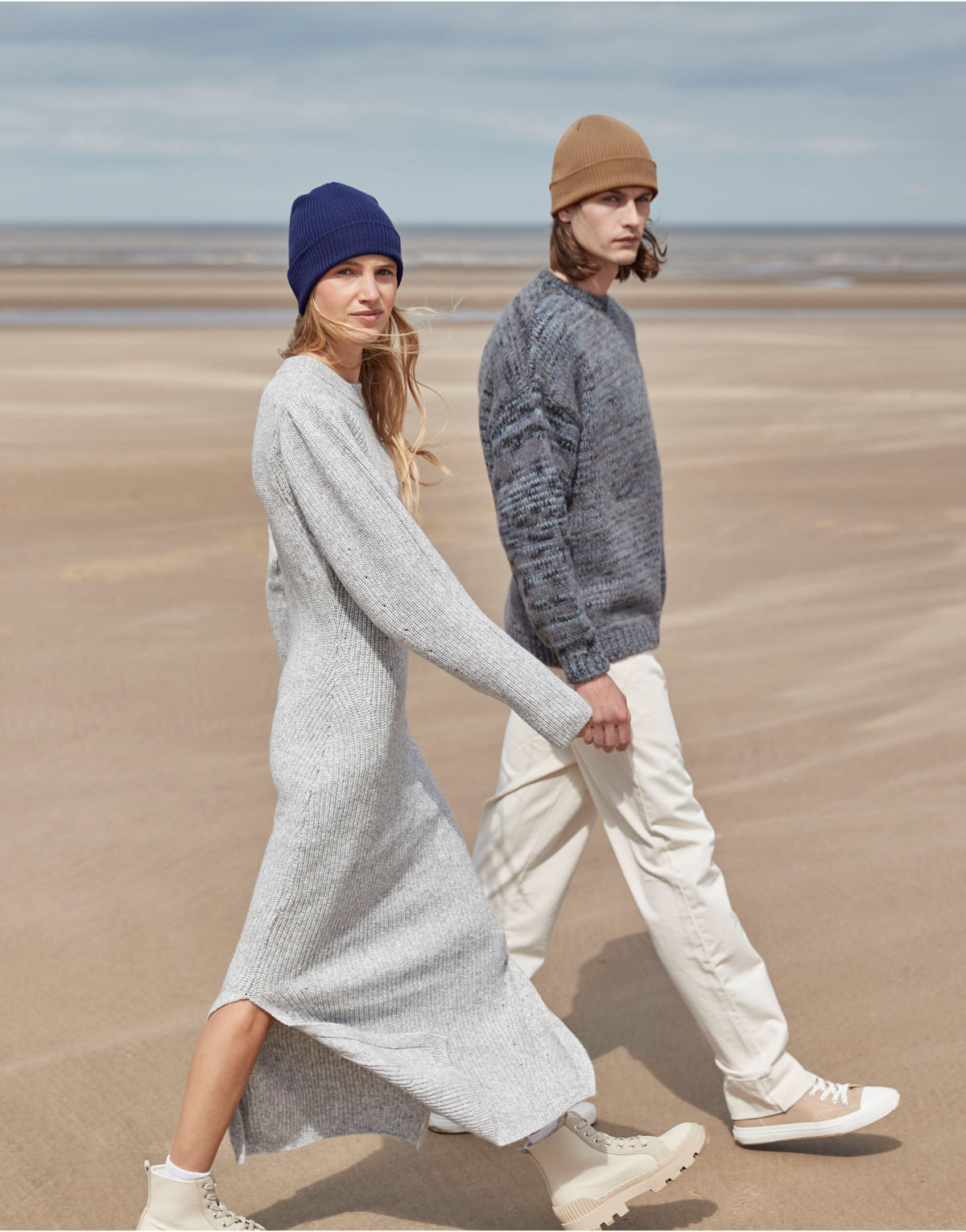 Beechfield B50N Organic Cotton Beanie - Mustard