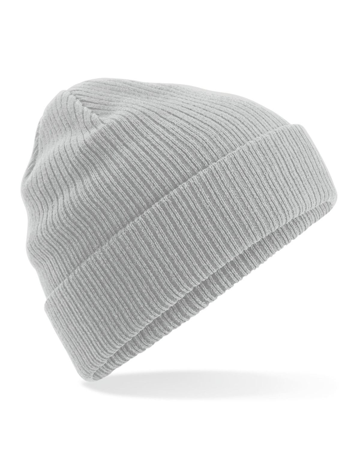 Beechfield B50N Organic Cotton Beanie - Light Grey