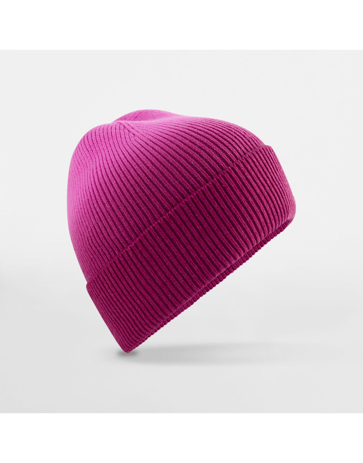 Beechfield B533 Dip Dye Beanie - Pink Dip Dye