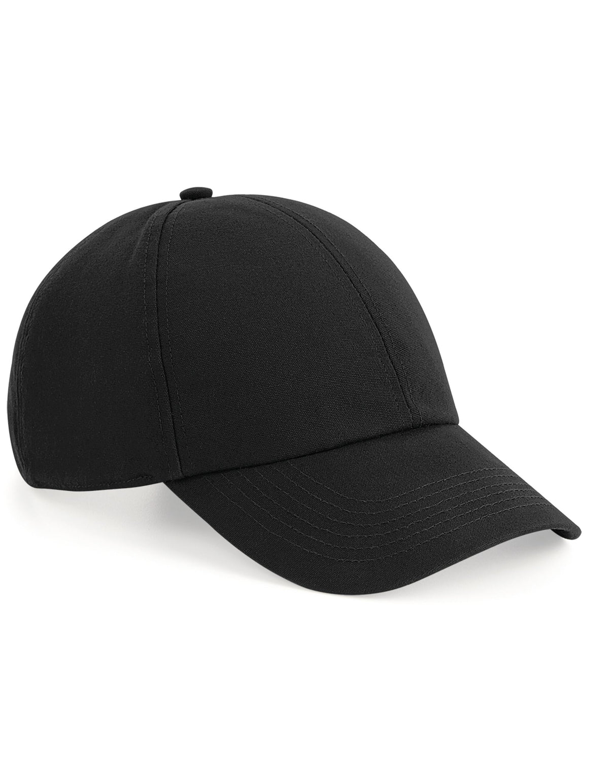 Beechfield B54 Organic Cotton Canvas Cap - Black