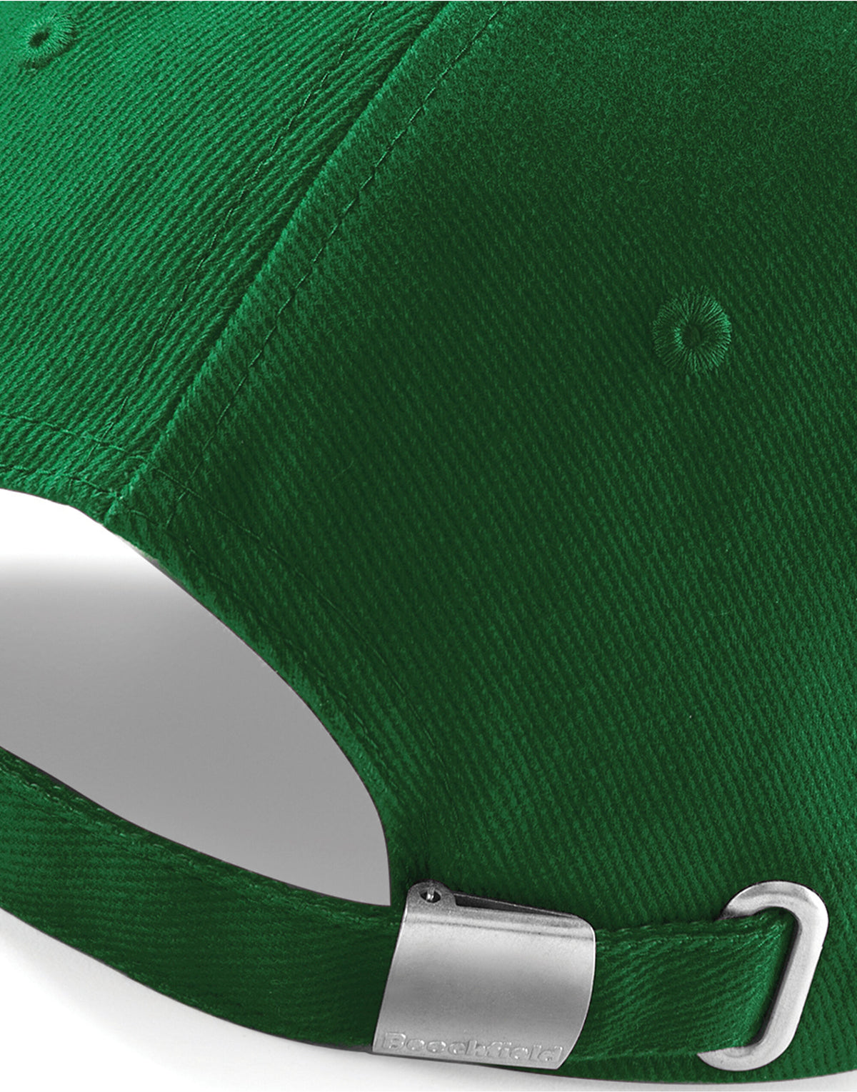 Beechfield B57 LP Heavy Brushed Cotton Cap - Forest Green