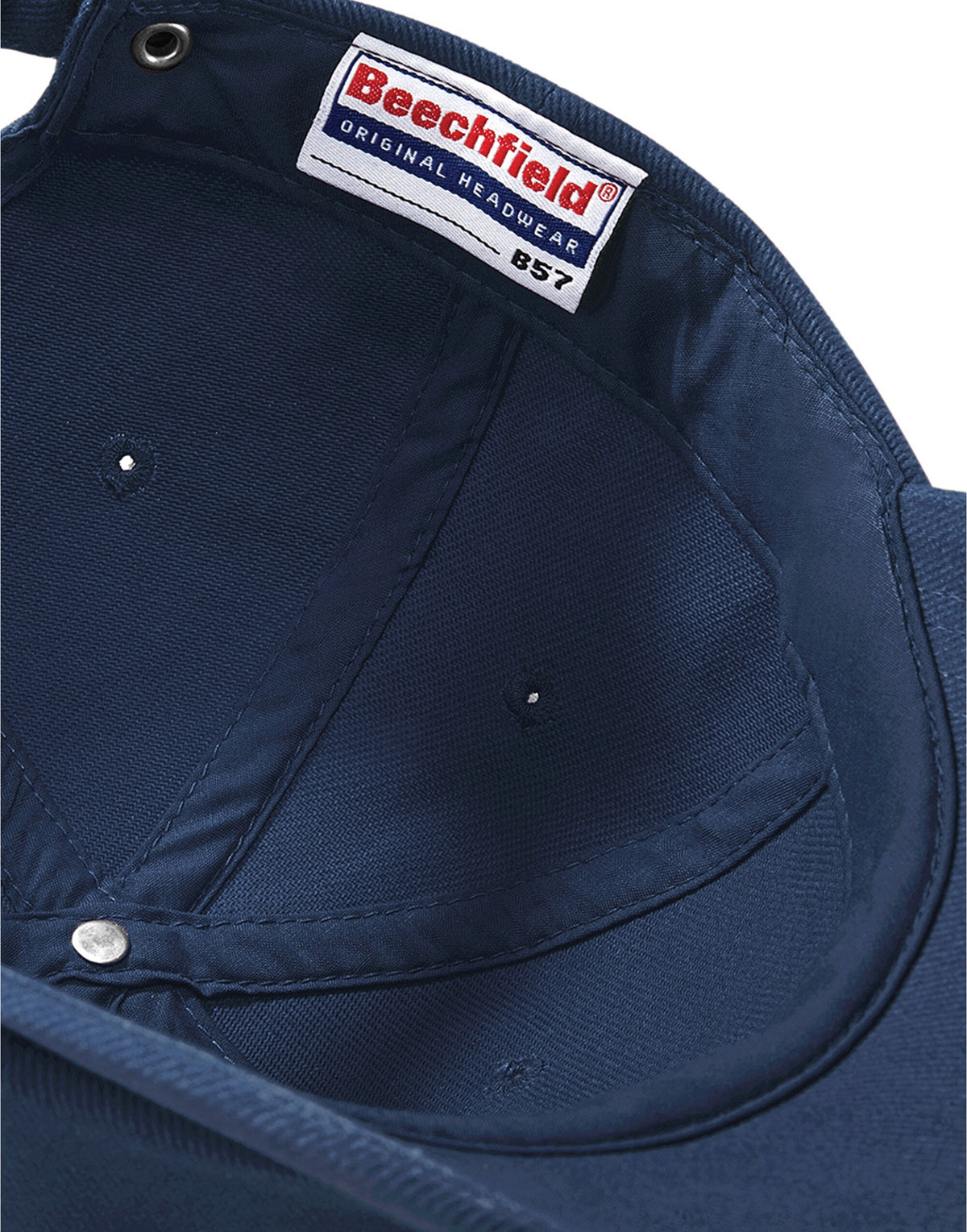 Beechfield B57 LP Heavy Brushed Cotton Cap - French Navy