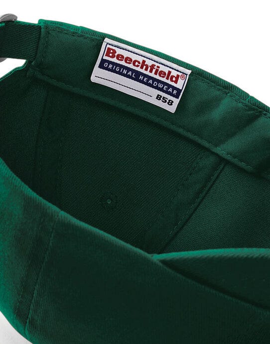 Beechfield B58 Low Profile Heavy Drill Cap - Bottle Green