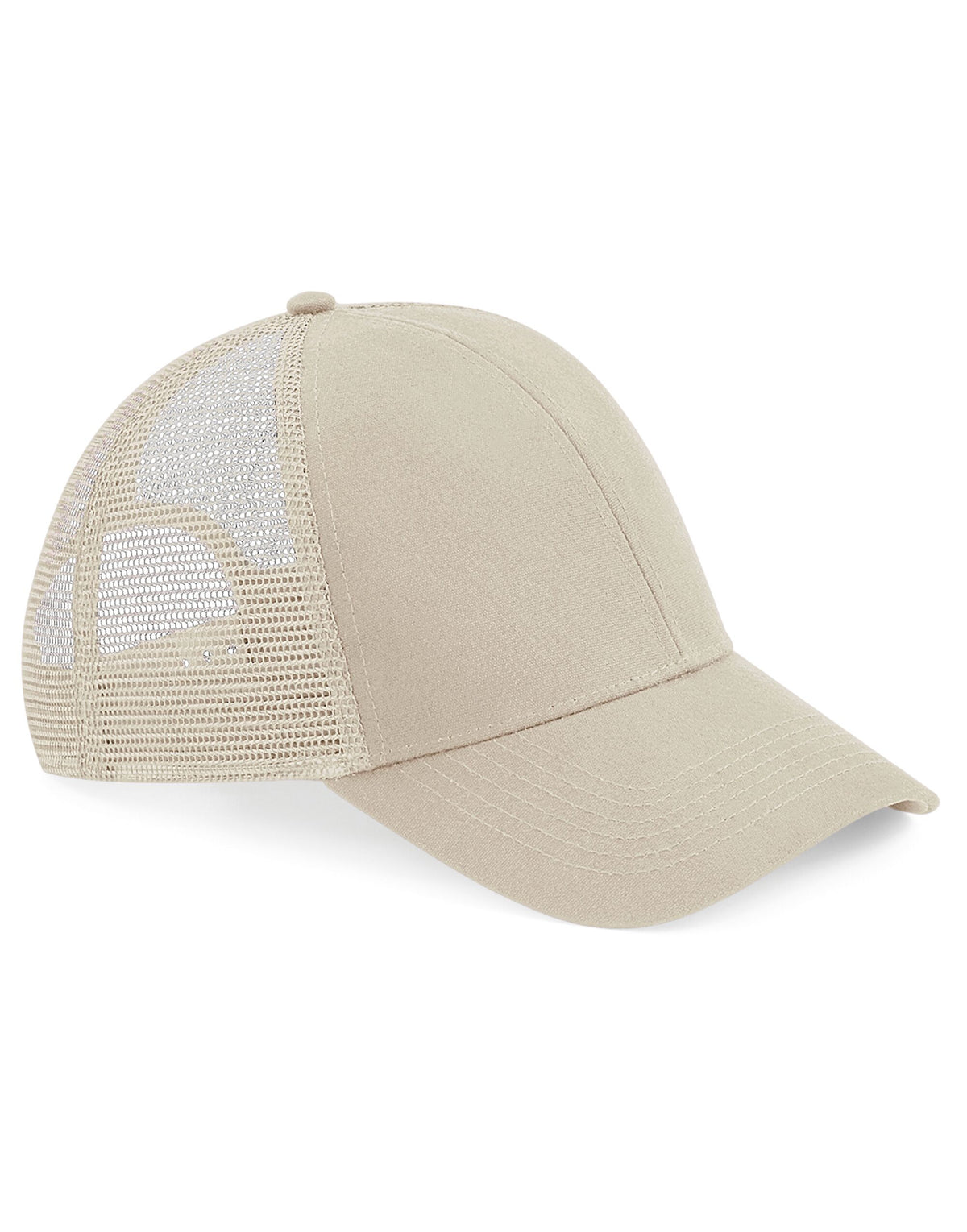 Beechfield B60 Organic Cotton Trucker - Sand