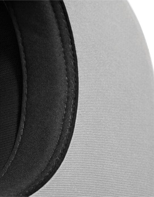Beechfield B610C 5 Panel Contrast Snapback - Black/ Grey