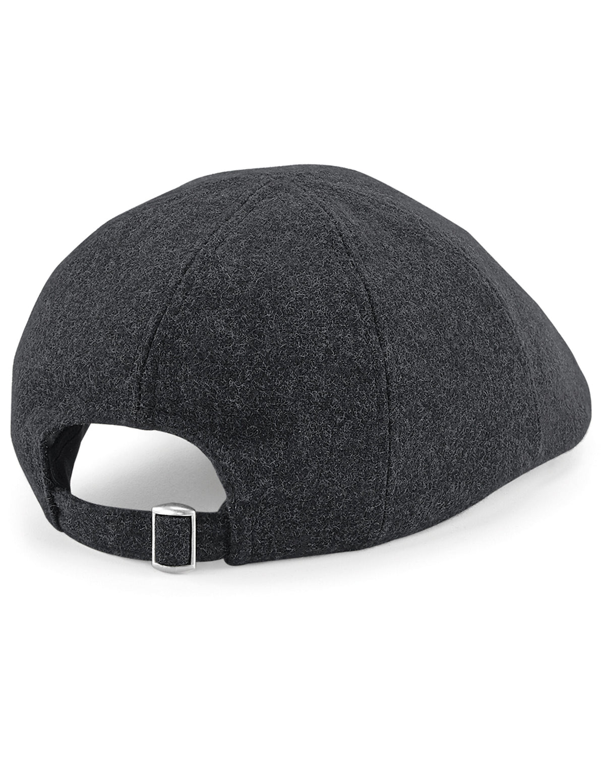 Beechfield B623 Melton Wool Ivy Cap - Charcoal Marl