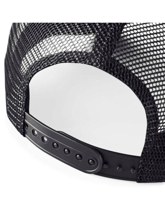 Beechfield B640B Junior Snapback Trucker - Black/Black