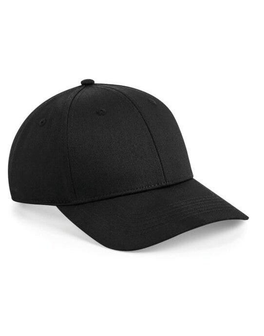 Beechfield B648 Urbanwear 6 Panel Snapback - Black