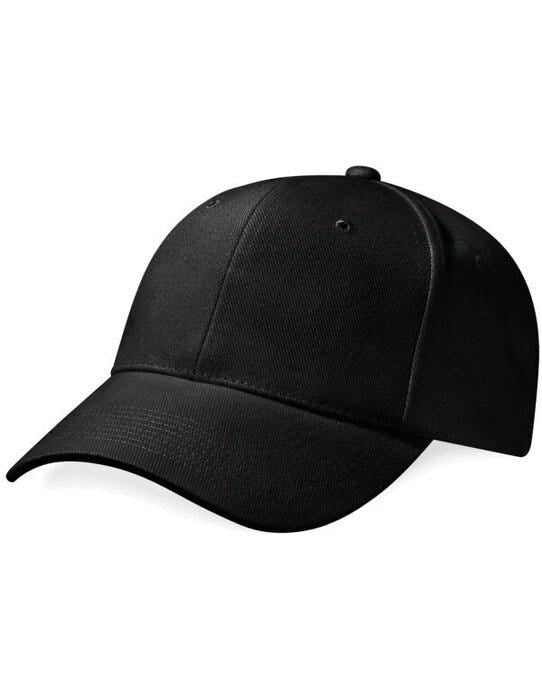 Beechfield B65 Pro Style Heavy Cap - Black
