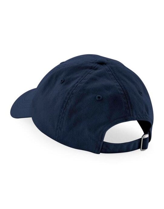 Beechfield B652N Organic Cottn 6 Panel Dad Cap - Navy Blue