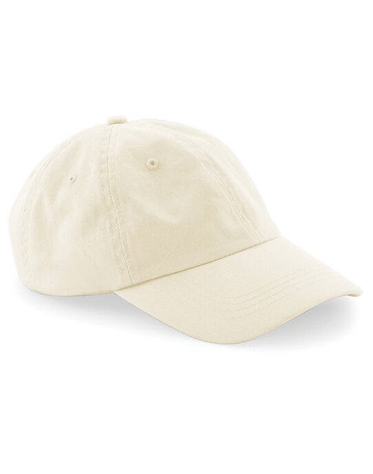 Beechfield B653 Low Profile 6 Panel Dad Cap - Beige