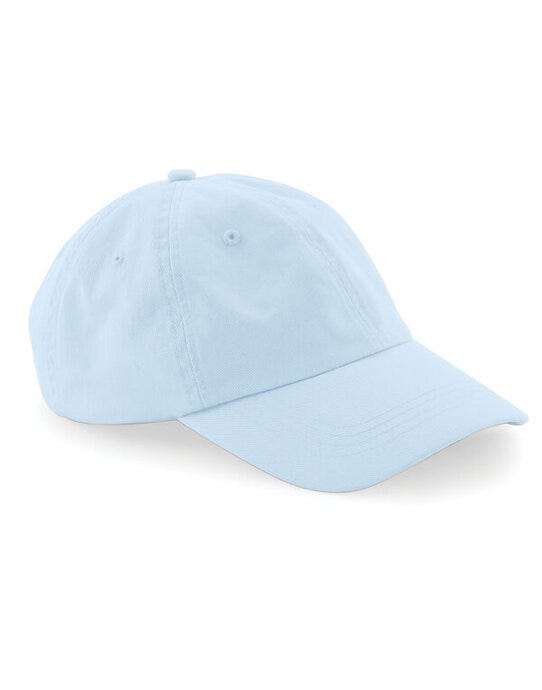 Beechfield B653 Low Profile 6 Panel Dad Cap - Pastel Blue