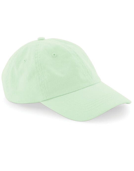 Beechfield B653 Low Profile 6 Panel Dad Cap - Pastel Mint
