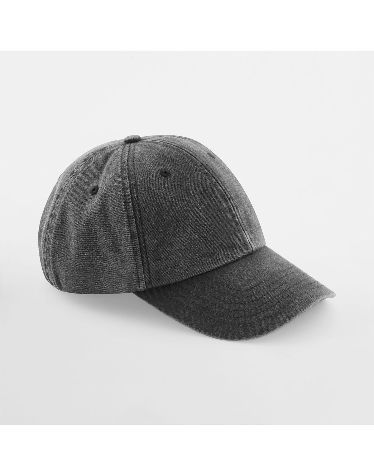 Beechfield B655B Jr Low Profile Vintage Cap - Vintage Black