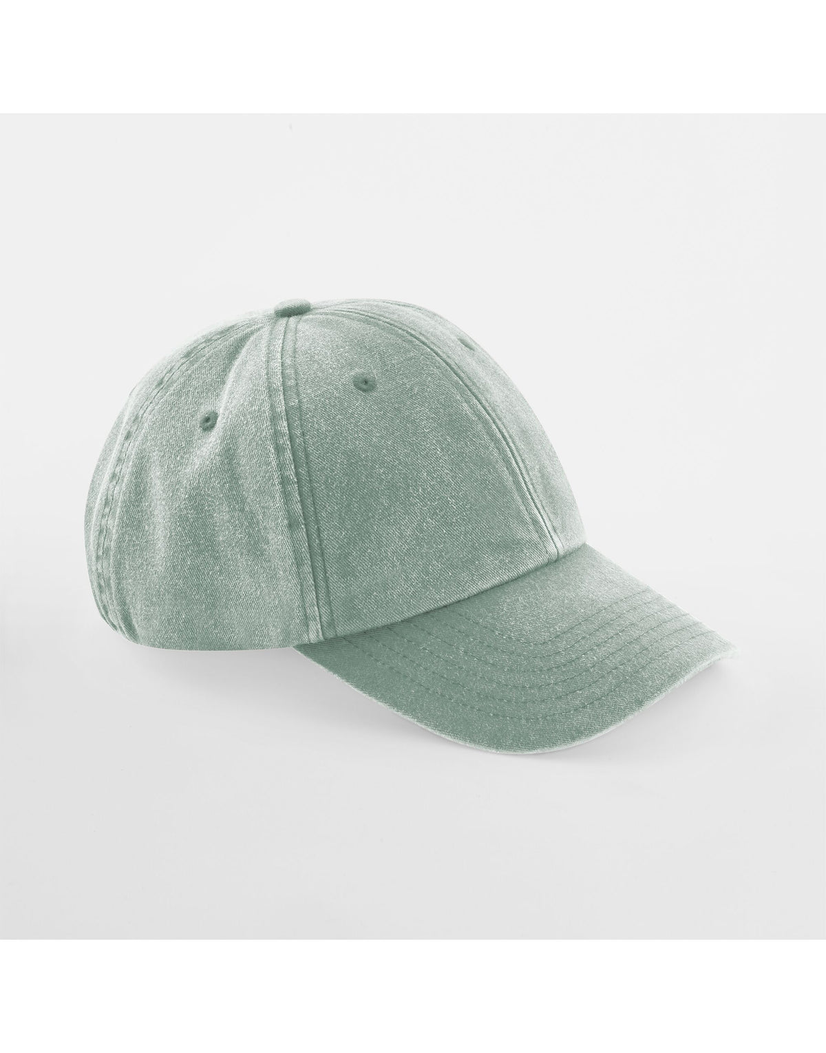 Beechfield B655B Jr Low Profile Vintage Cap - Vintage Sage Green