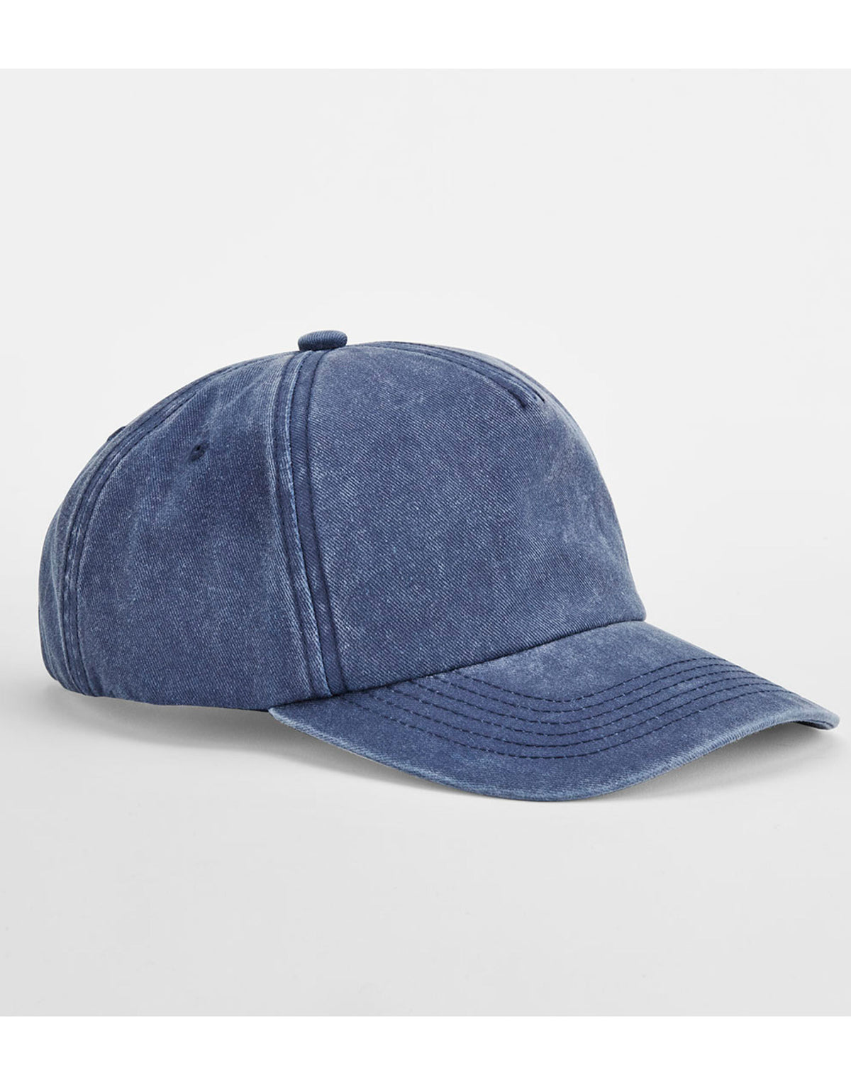 Beechfield B657 Relaxed 5 Panel Vintage Cap - Vintage Denim