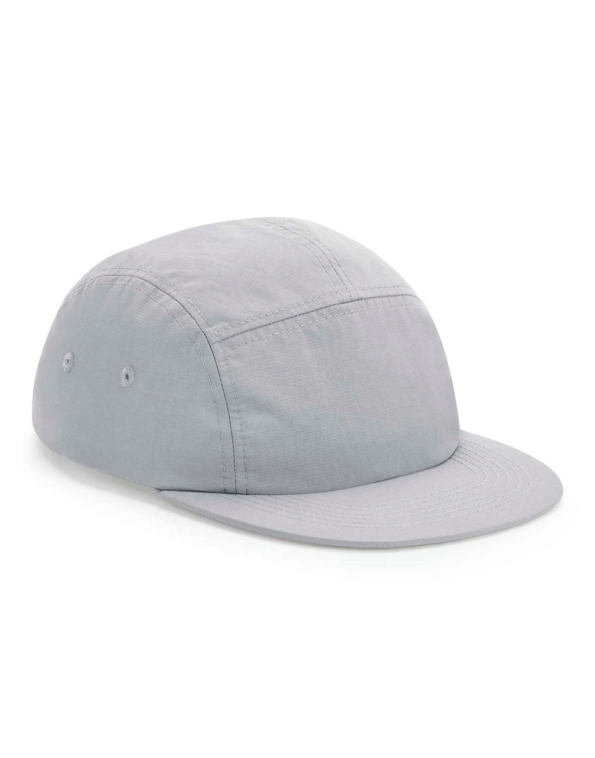Beechfield B659 Outdoor 5 Panel Camper Cap - Light Grey