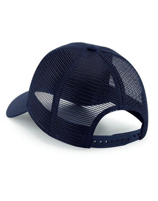 Beechfield B75R Recycled Snapback Trucker Cap - French Navy