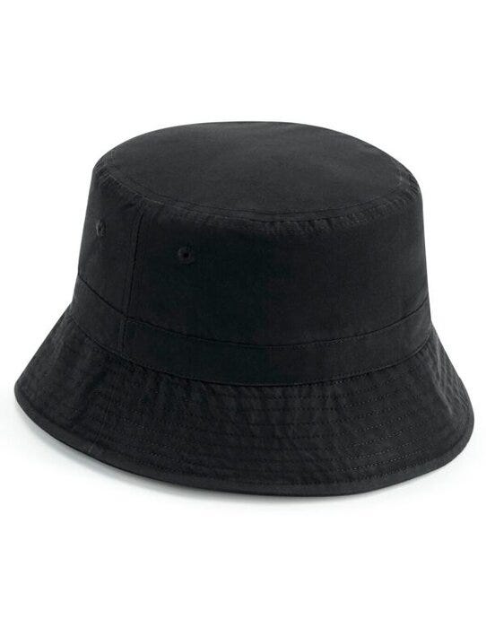 Beechfield B84R Recycled Polyester Bucket Hat - Black