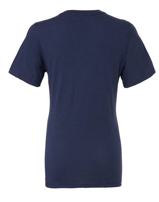Bella + Canvas BE6400 Bella Womens Relaxed Jersey S/S Tee - Navy