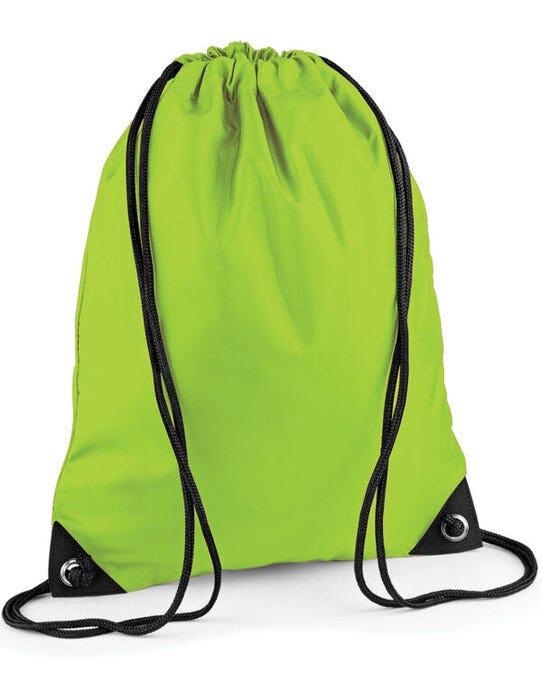Bagbase BG10 Premium Gymsac - Lime