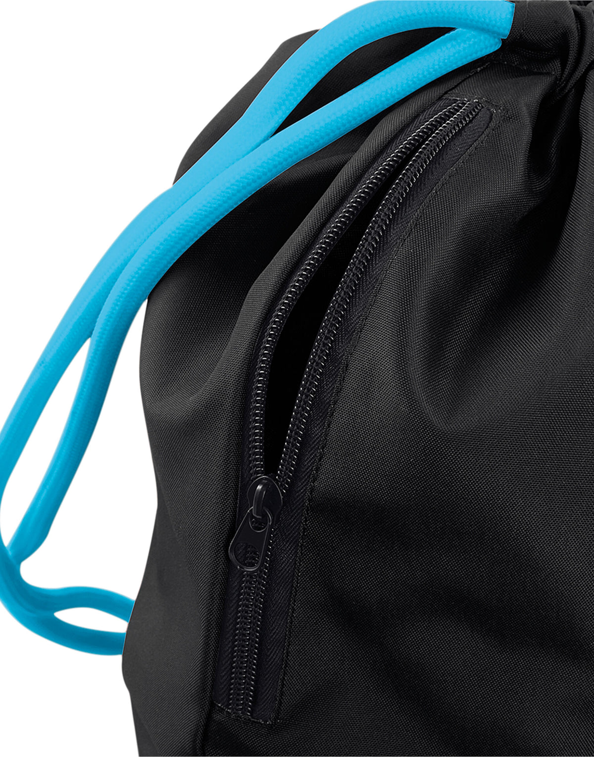 Bagbase BG110 Icon Gymsac - Black/ Surf Blue
