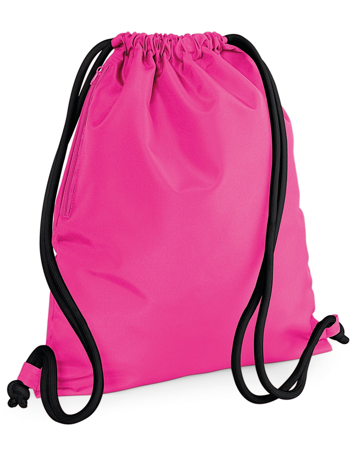 Bagbase BG110 Icon Gymsac - Fuchsia/Black