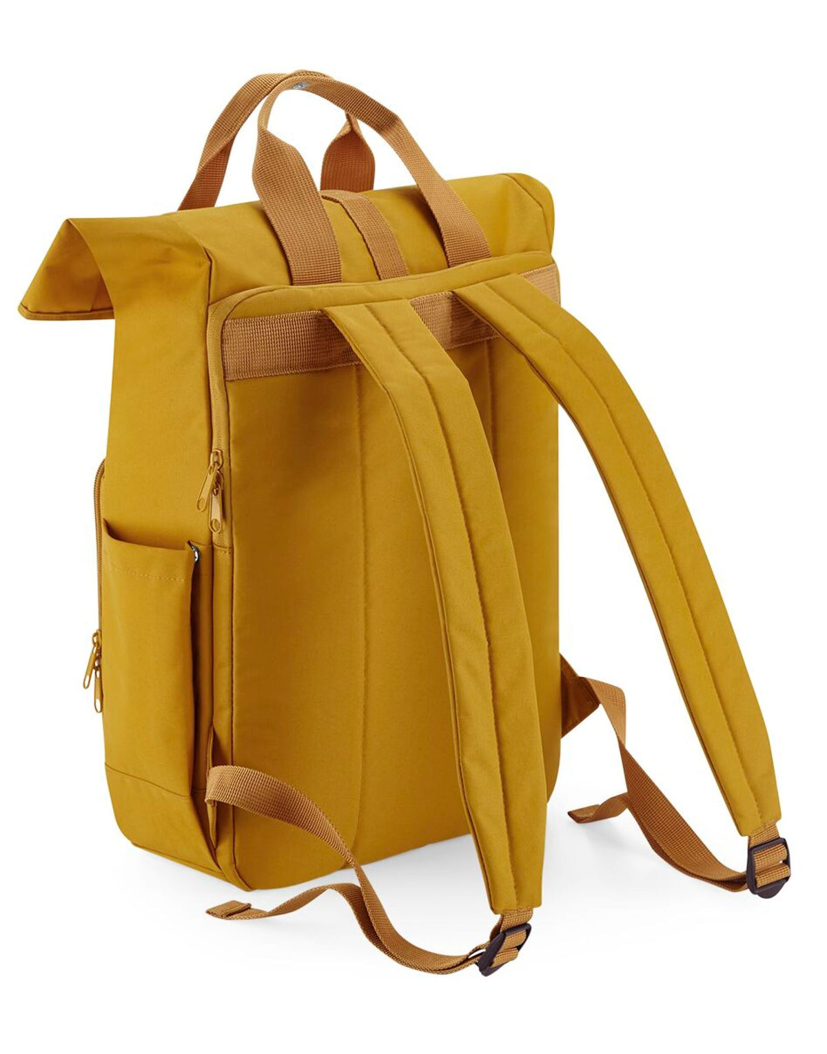 Bagbase BG118L Recycled Roll Top Backpack - Mustard