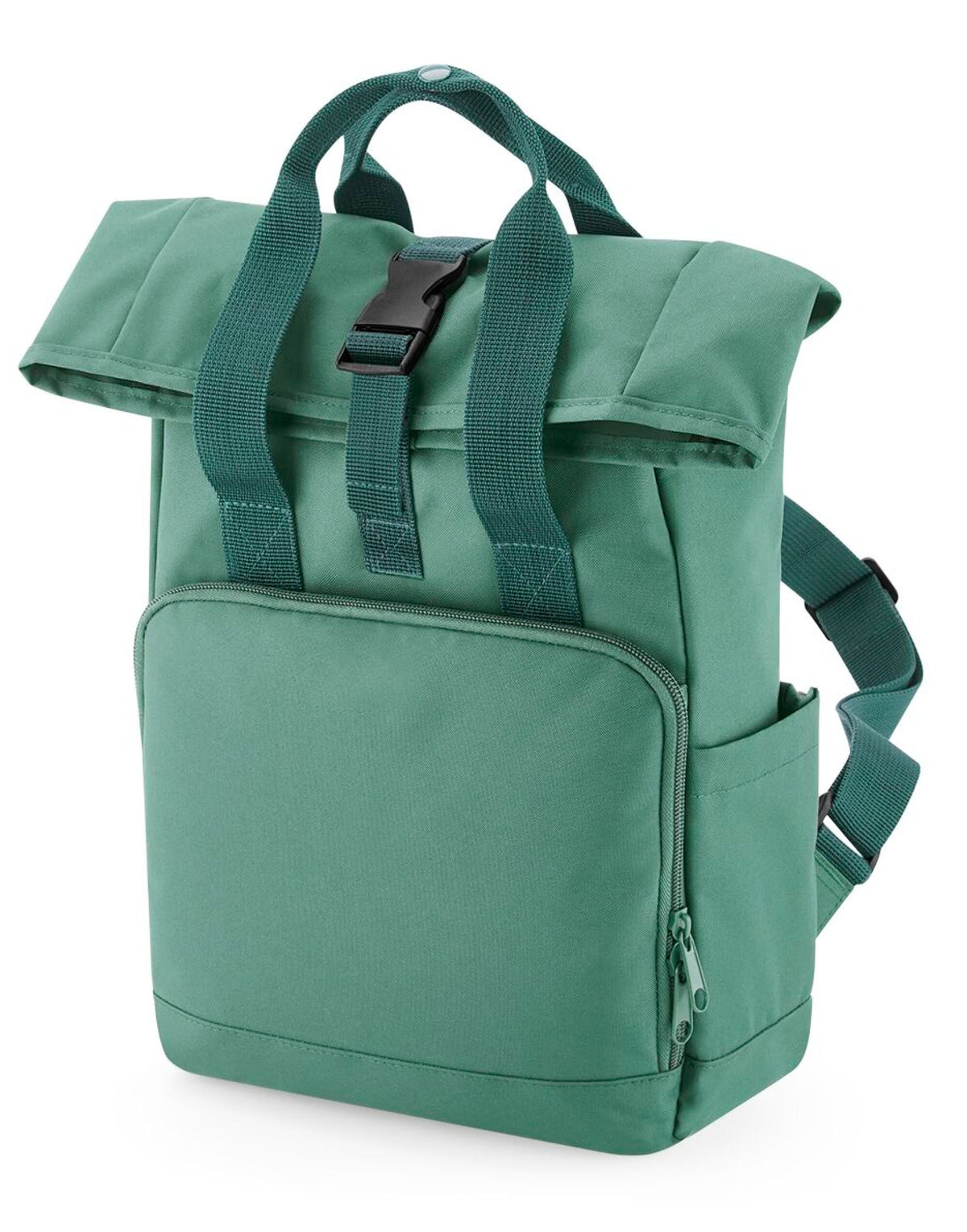Bagbase BG118S Mini Recycled Roll Top Backpack - Sage