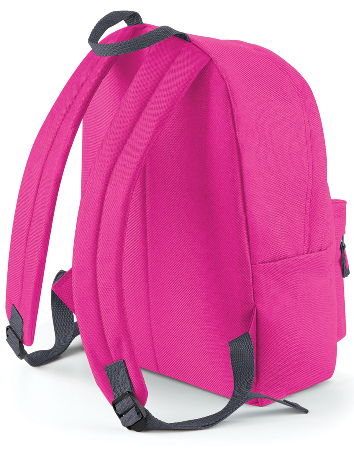 Bagbase BG125J Junior Fashion Backpack - Fuchsia/Graphite