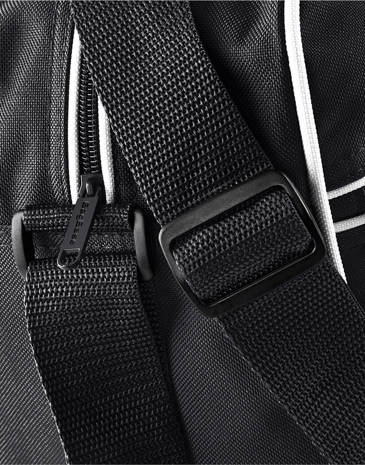 Bagbase BG14 Retro Shoulder Bag - Black/White