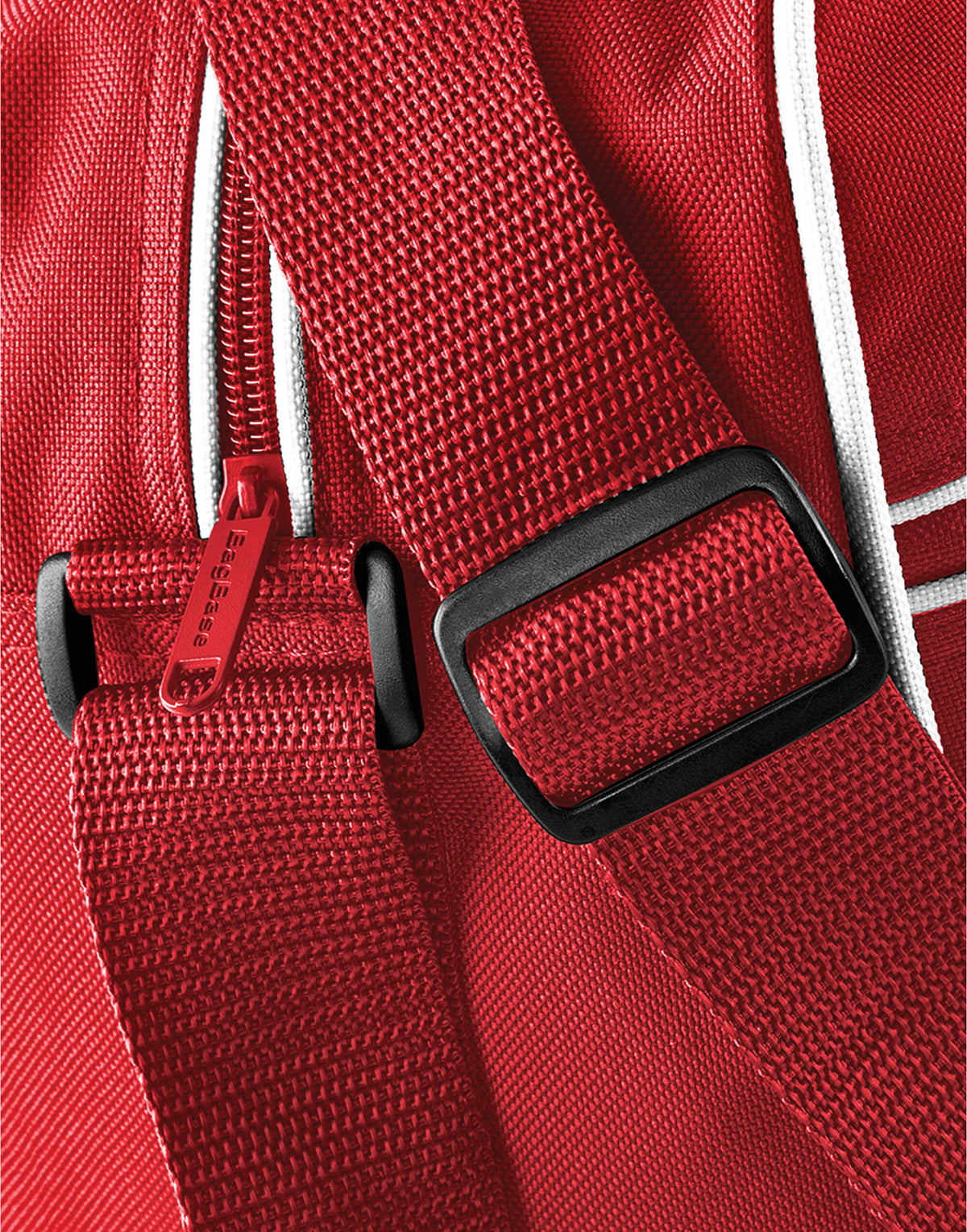 Bagbase BG14 Retro Shoulder Bag - Classic Red/White