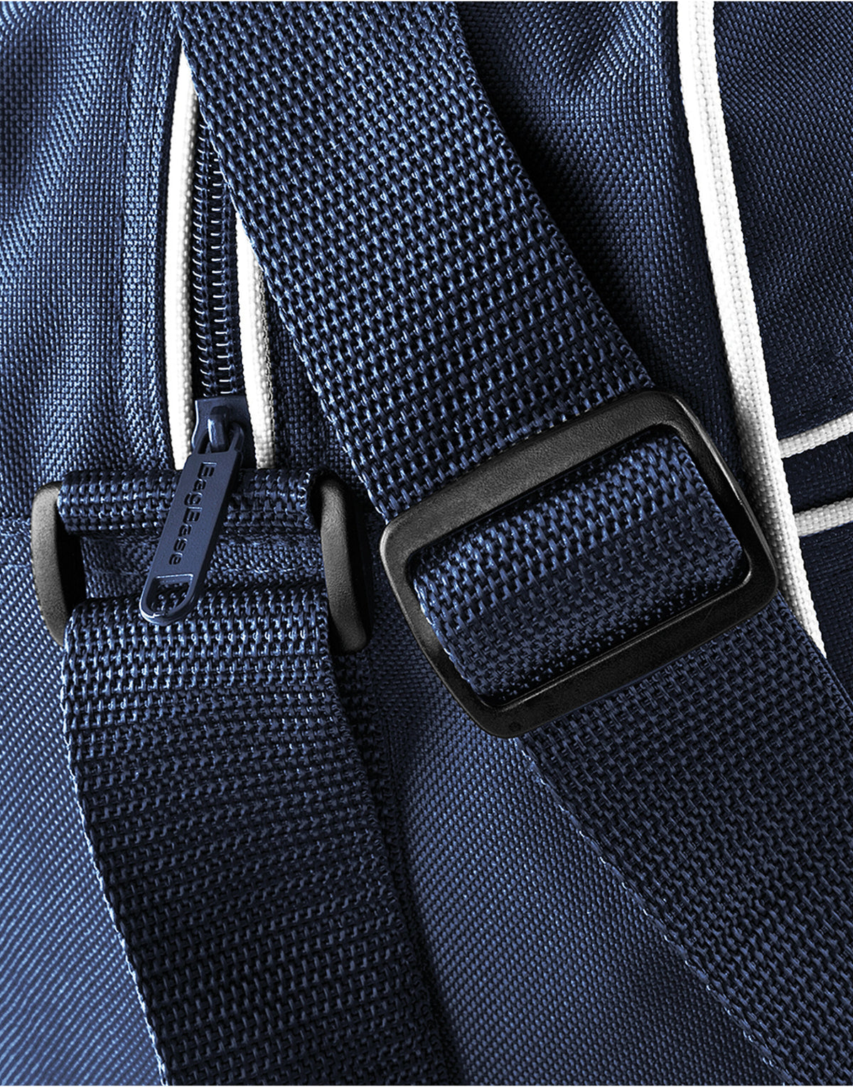 Bagbase BG14 Retro Shoulder Bag - French Navy/White