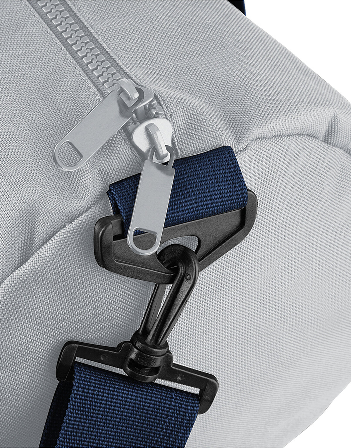 Bagbase BG140 Original Barrel Bag - Light Grey/French Navy