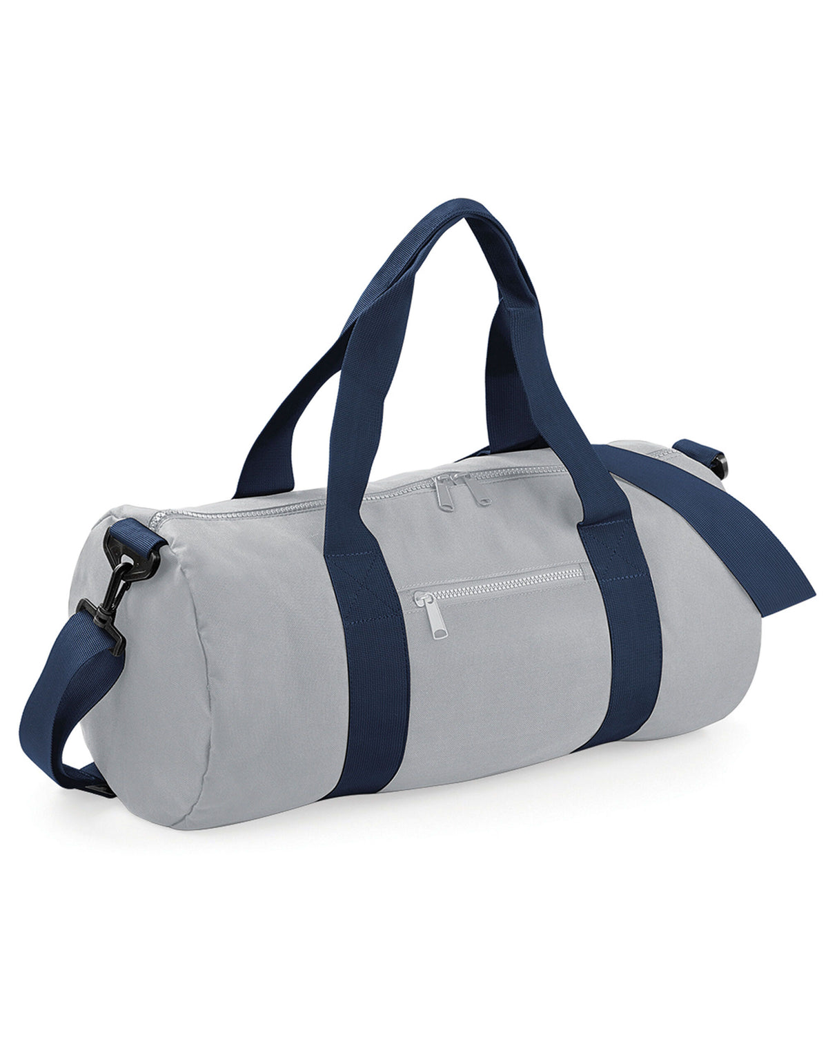 Bagbase BG140 Original Barrel Bag - Light Grey/French Navy